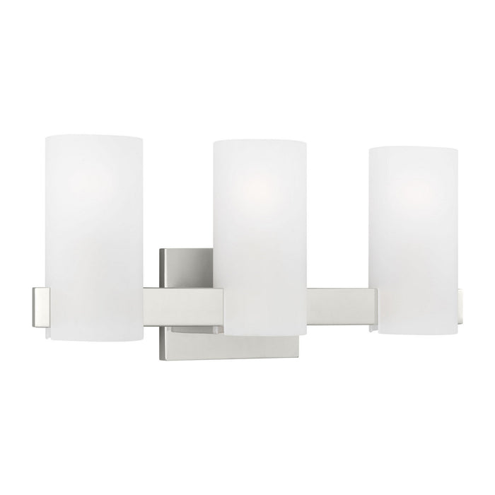 Myhouse Lighting Visual Comfort Studio - DJV1103CH - Three Light Vanity - Rhode - Chrome