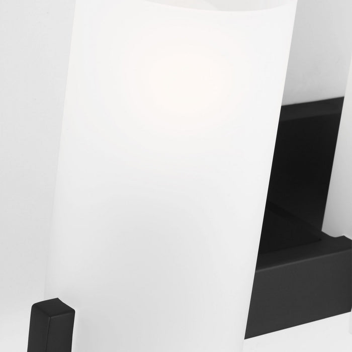 Myhouse Lighting Visual Comfort Studio - DJV1103MBK - Three Light Vanity - Rhode - Midnight Black
