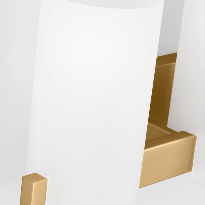 Myhouse Lighting Visual Comfort Studio - DJV1103SB - Three Light Vanity - Rhode - Satin Brass