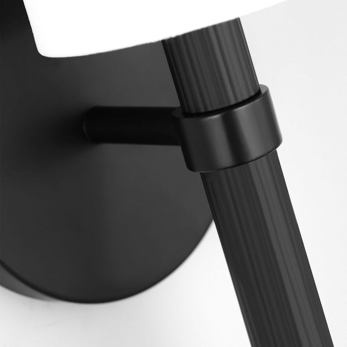 Myhouse Lighting Visual Comfort Studio - DJW1061MBK - One Light Wall Sconce - Manor - Midnight Black