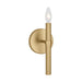Myhouse Lighting Visual Comfort Studio - DJW1061SB - One Light Wall Sconce - Manor - Satin Brass