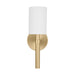 Myhouse Lighting Visual Comfort Studio - DJW1061SB - One Light Wall Sconce - Manor - Satin Brass
