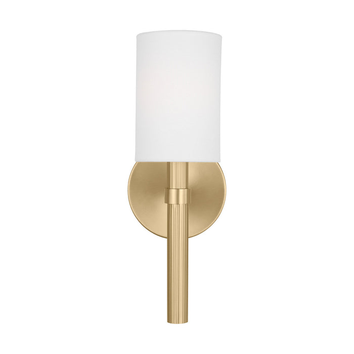 Myhouse Lighting Visual Comfort Studio - DJW1061SB - One Light Wall Sconce - Manor - Satin Brass