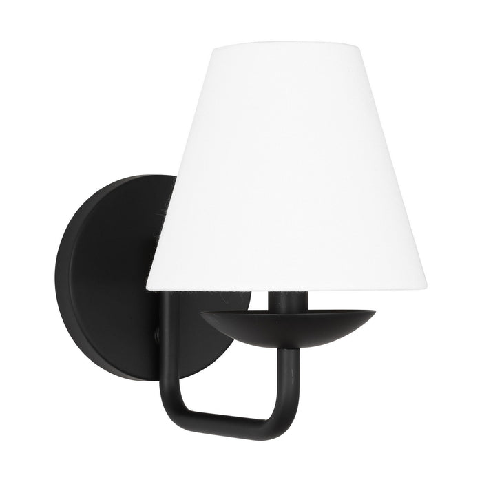 Myhouse Lighting Visual Comfort Studio - DJW1071MBK - One Light Wall Sconce - Albion - Midnight Black