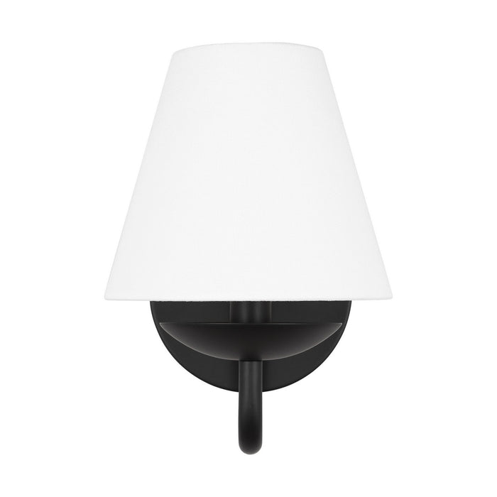 Myhouse Lighting Visual Comfort Studio - DJW1071MBK - One Light Wall Sconce - Albion - Midnight Black