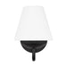 Myhouse Lighting Visual Comfort Studio - DJW1071MBK - One Light Wall Sconce - Albion - Midnight Black