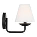 Myhouse Lighting Visual Comfort Studio - DJW1071MBK - One Light Wall Sconce - Albion - Midnight Black