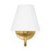 Myhouse Lighting Visual Comfort Studio - DJW1071SB - One Light Wall Sconce - Albion - Satin Brass