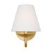 Myhouse Lighting Visual Comfort Studio - DJW1071SB - One Light Wall Sconce - Albion - Satin Brass