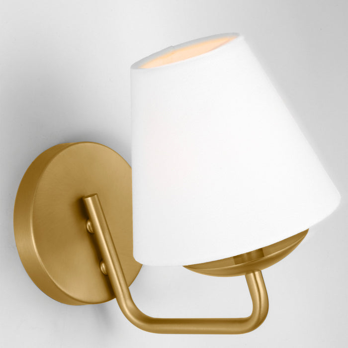 Myhouse Lighting Visual Comfort Studio - DJW1071SB - One Light Wall Sconce - Albion - Satin Brass