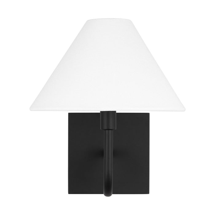Myhouse Lighting Visual Comfort Studio - DJW1081MBK - One Light Wall Sconce - Eldon - Midnight Black