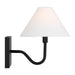 Myhouse Lighting Visual Comfort Studio - DJW1081MBK - One Light Wall Sconce - Eldon - Midnight Black