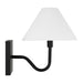 Myhouse Lighting Visual Comfort Studio - DJW1081MBK - One Light Wall Sconce - Eldon - Midnight Black