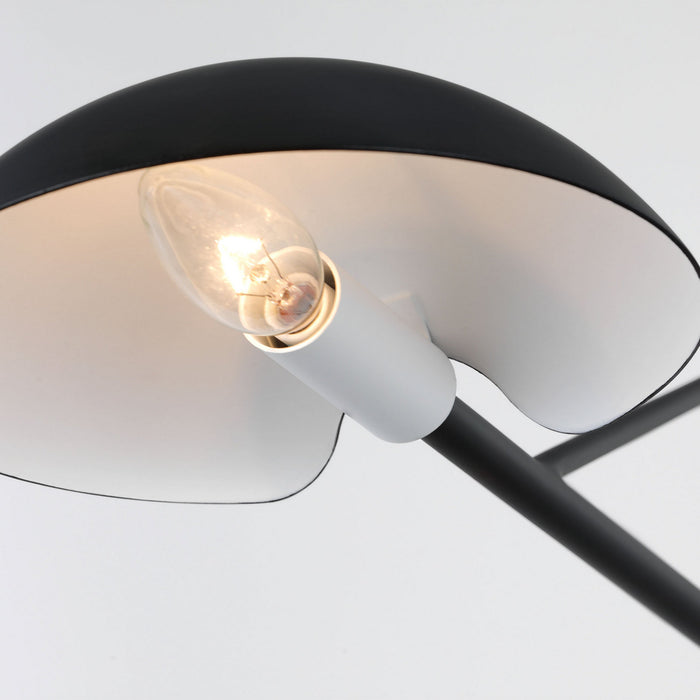 Myhouse Lighting Visual Comfort Studio - EC1292AI - Two Light Linear Chandelier - Nevel - Aged Iron