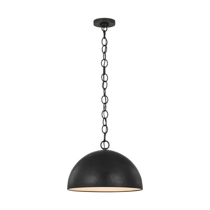 Myhouse Lighting Visual Comfort Studio - EP1241AI - One Light Pendant - Whare - Aged Iron