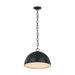Myhouse Lighting Visual Comfort Studio - EP1241AI - One Light Pendant - Whare - Aged Iron