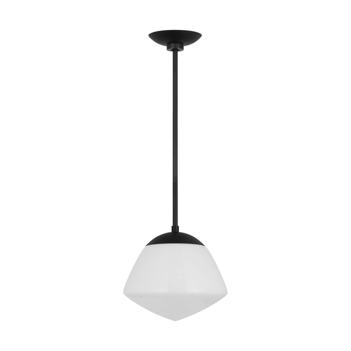 Myhouse Lighting Visual Comfort Studio - EP1351MBK - One Light Pendant - Milne - Midnight Black