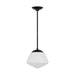 Myhouse Lighting Visual Comfort Studio - EP1351MBK - One Light Pendant - Milne - Midnight Black