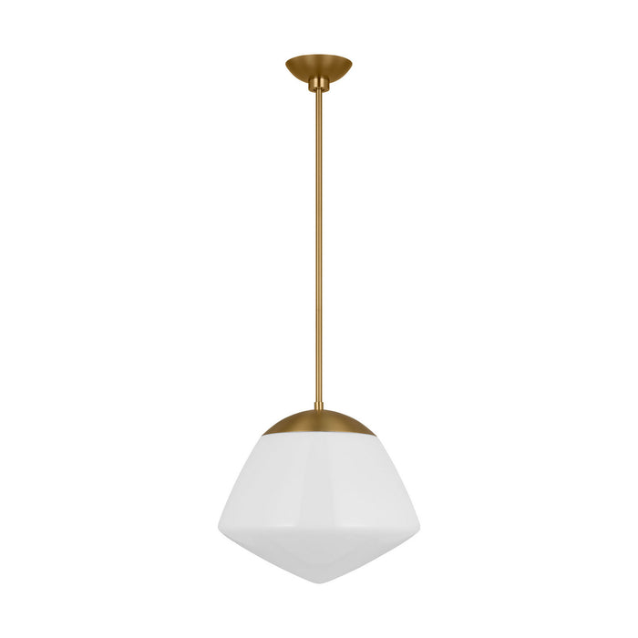 Myhouse Lighting Visual Comfort Studio - EP1361BBS - One Light Pendant - Milne - Burnished Brass