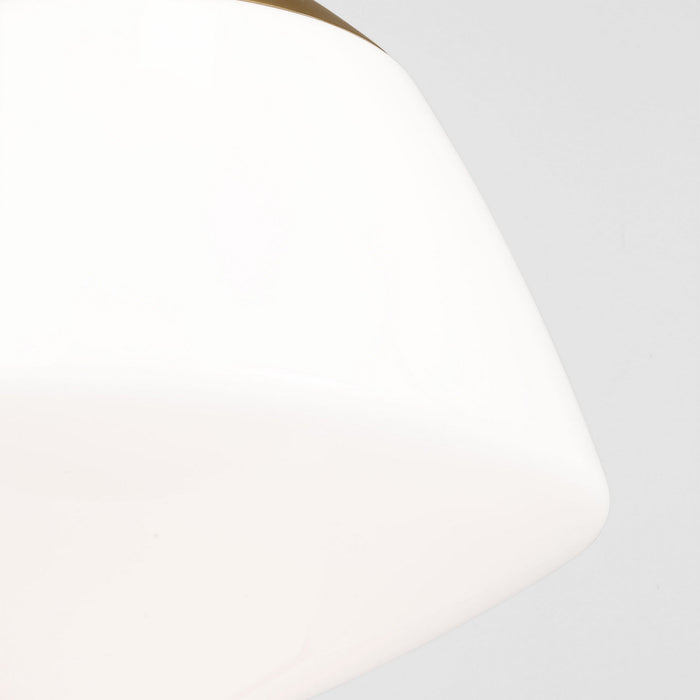 Myhouse Lighting Visual Comfort Studio - EP1361BBS - One Light Pendant - Milne - Burnished Brass