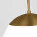 Myhouse Lighting Visual Comfort Studio - EP1361BBS - One Light Pendant - Milne - Burnished Brass