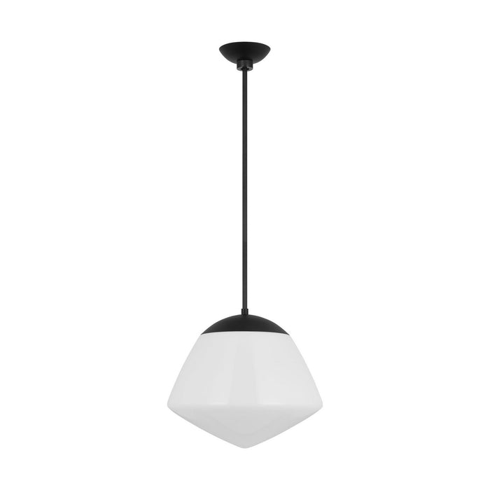 Myhouse Lighting Visual Comfort Studio - EP1361MBK - One Light Pendant - Milne - Midnight Black