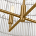 Myhouse Lighting Visual Comfort Studio - EP1404BBS - Four Light Pendant - Elio - Burnished Brass