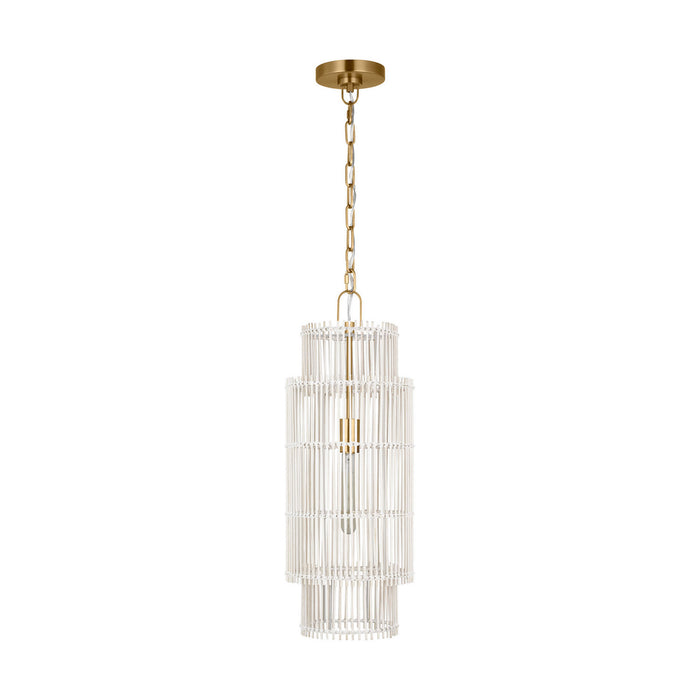 Myhouse Lighting Visual Comfort Studio - EP1411BBS - One Light Pendant - Elio - Burnished Brass