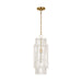Myhouse Lighting Visual Comfort Studio - EP1411BBS - One Light Pendant - Elio - Burnished Brass