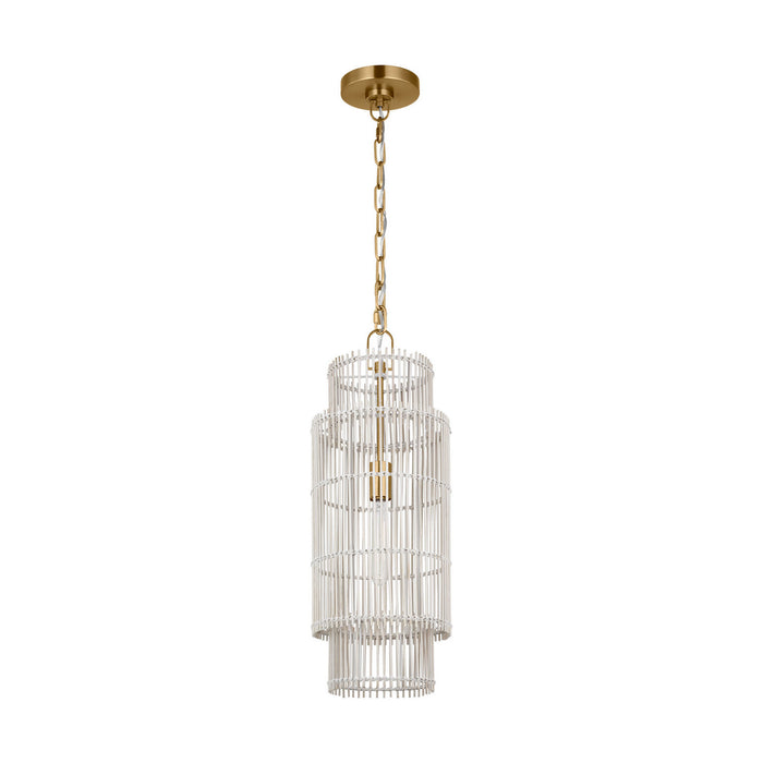 Myhouse Lighting Visual Comfort Studio - EP1411BBS - One Light Pendant - Elio - Burnished Brass