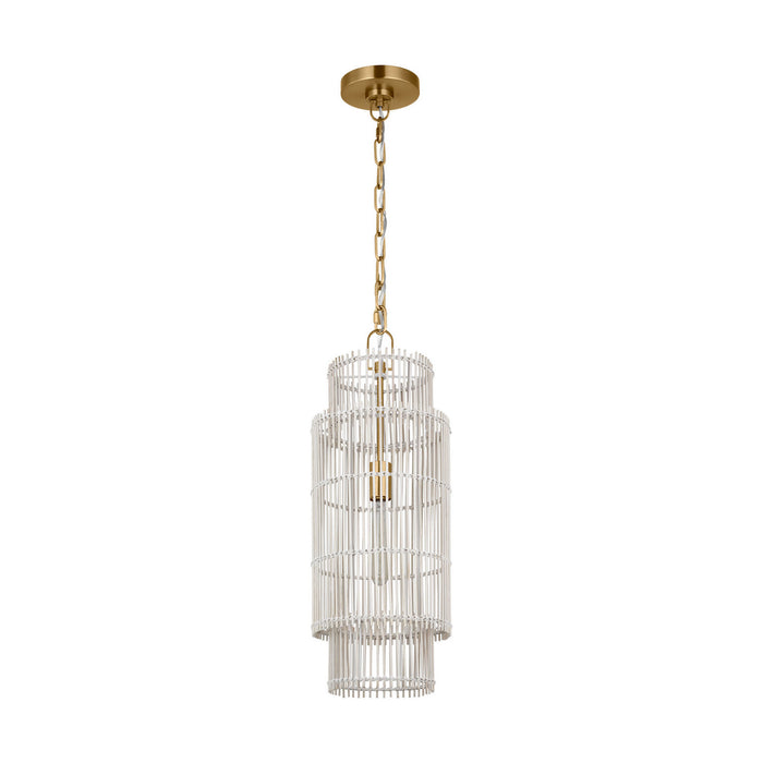 Myhouse Lighting Visual Comfort Studio - EP1411BBS - One Light Pendant - Elio - Burnished Brass