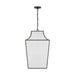 Myhouse Lighting Visual Comfort Studio - EP1434AI - Four Light Pendant - Arnio - Aged Iron