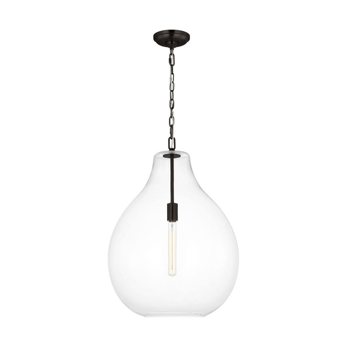 Myhouse Lighting Visual Comfort Studio - EP1441AI - One Light Pendant - Magnus - Aged Iron