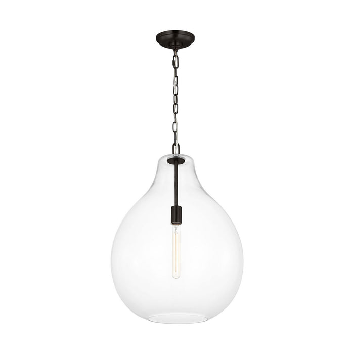 Myhouse Lighting Visual Comfort Studio - EP1441AI - One Light Pendant - Magnus - Aged Iron