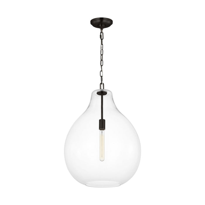 Myhouse Lighting Visual Comfort Studio - EP1441AI - One Light Pendant - Magnus - Aged Iron