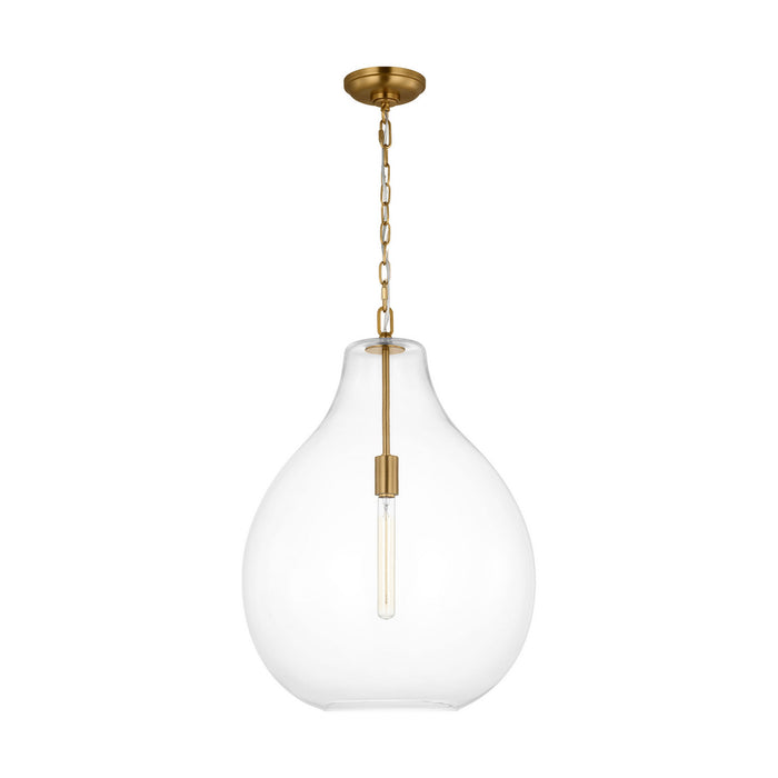Myhouse Lighting Visual Comfort Studio - EP1441BBS - One Light Pendant - Magnus - Burnished Brass