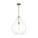 Myhouse Lighting Visual Comfort Studio - EP1441BBS - One Light Pendant - Magnus - Burnished Brass