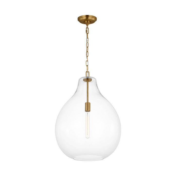 Myhouse Lighting Visual Comfort Studio - EP1441BBS - One Light Pendant - Magnus - Burnished Brass