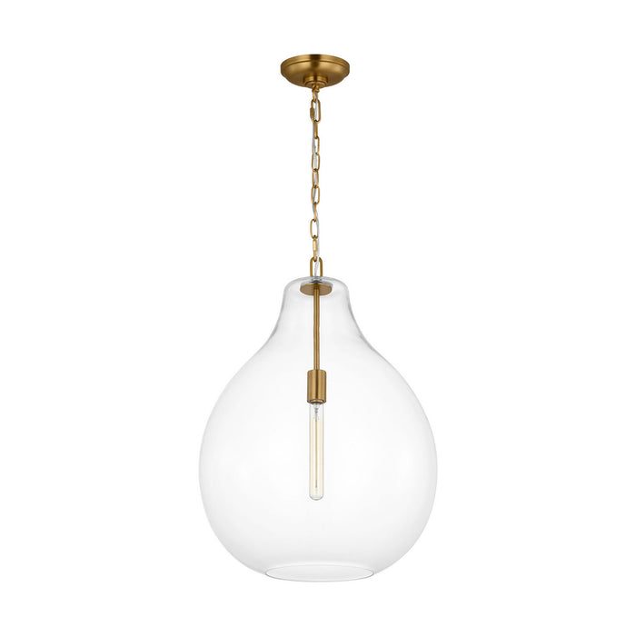 Myhouse Lighting Visual Comfort Studio - EP1441BBS - One Light Pendant - Magnus - Burnished Brass