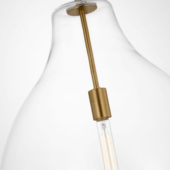 Myhouse Lighting Visual Comfort Studio - EP1441BBS - One Light Pendant - Magnus - Burnished Brass