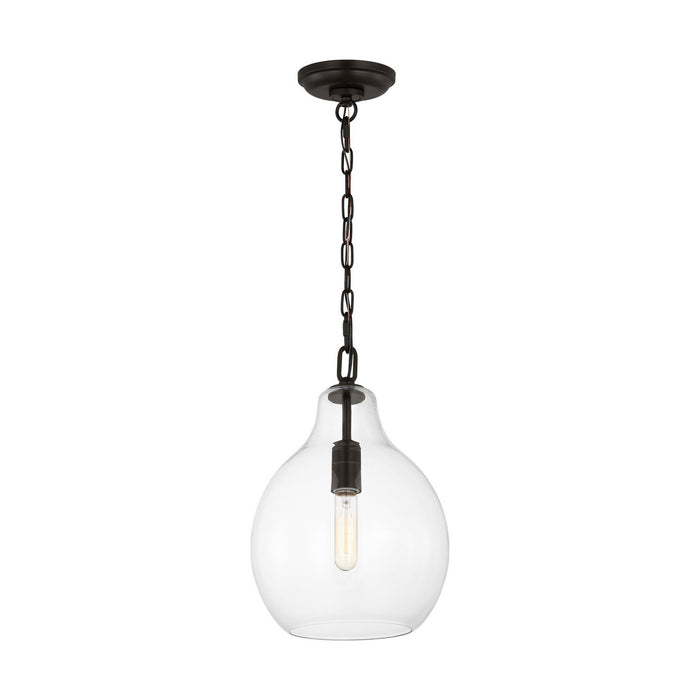 Myhouse Lighting Visual Comfort Studio - EP1451AI - One Light Pendant - Magnus - Aged Iron