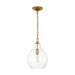 Myhouse Lighting Visual Comfort Studio - EP1451BBS - One Light Pendant - Magnus - Burnished Brass