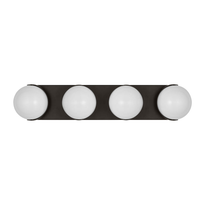 Myhouse Lighting Visual Comfort Studio - EV1024AI-L1 - LED Vanity - Syrie - Aged Iron