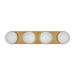 Myhouse Lighting Visual Comfort Studio - EV1024BBS-L1 - LED Vanity - Syrie - Burnished Brass
