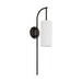 Myhouse Lighting Visual Comfort Studio - EW1201AI - One Light Wall Sconce - Lowell - Aged Iron