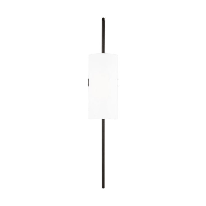 Myhouse Lighting Visual Comfort Studio - EW1201AI - One Light Wall Sconce - Lowell - Aged Iron