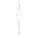 Myhouse Lighting Visual Comfort Studio - EW1201AI - One Light Wall Sconce - Lowell - Aged Iron