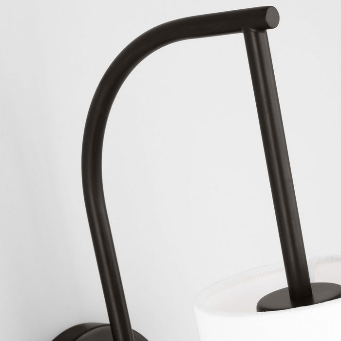 Myhouse Lighting Visual Comfort Studio - EW1201AI - One Light Wall Sconce - Lowell - Aged Iron