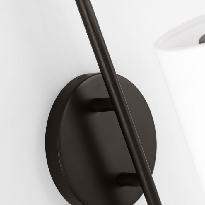 Myhouse Lighting Visual Comfort Studio - EW1201AI - One Light Wall Sconce - Lowell - Aged Iron