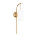 Myhouse Lighting Visual Comfort Studio - EW1201BBS - One Light Wall Sconce - Lowell - Burnished Brass